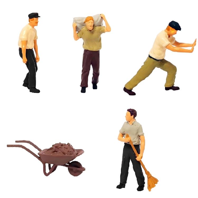 Precisions Crafted 1:64 Scale Resin Construction Scene Model For Enthusiasts And Hobbyists