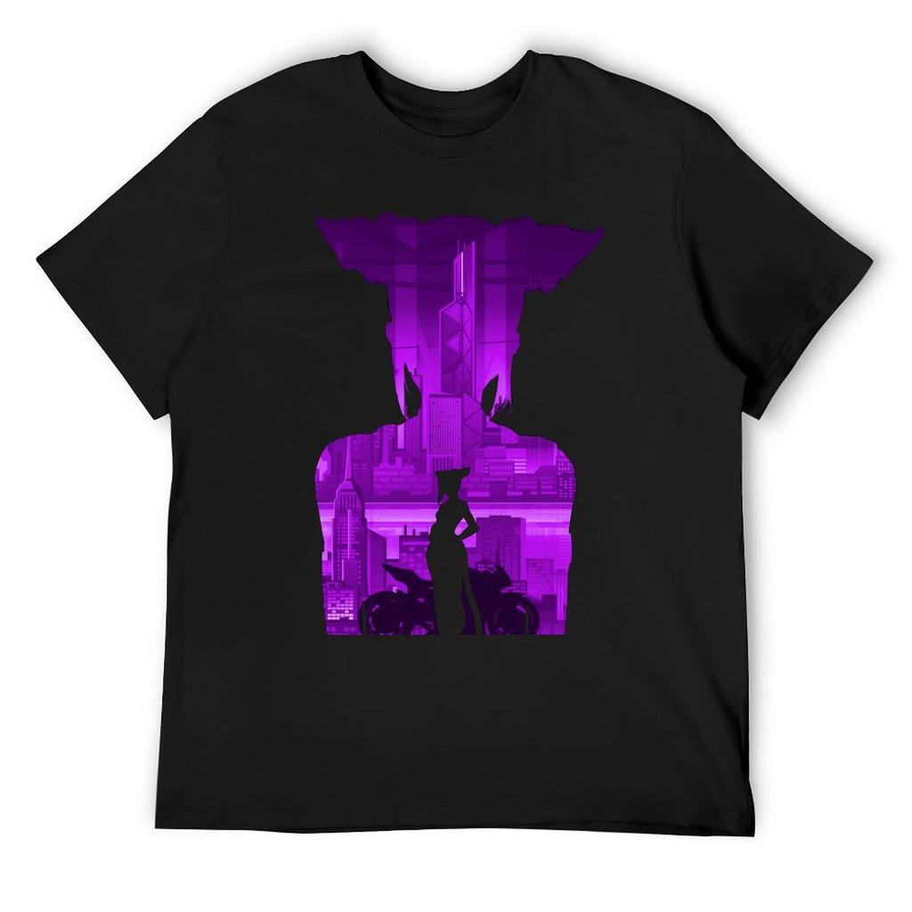 Juri Han *Negative Illusion* T-Shirt Summer Top Sweat Mens T Shirt Graphic