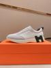 Aijia men's leather sports and leisure shoes with thin straps couple models 2024 summer new versatile foreign trade shoes high-end