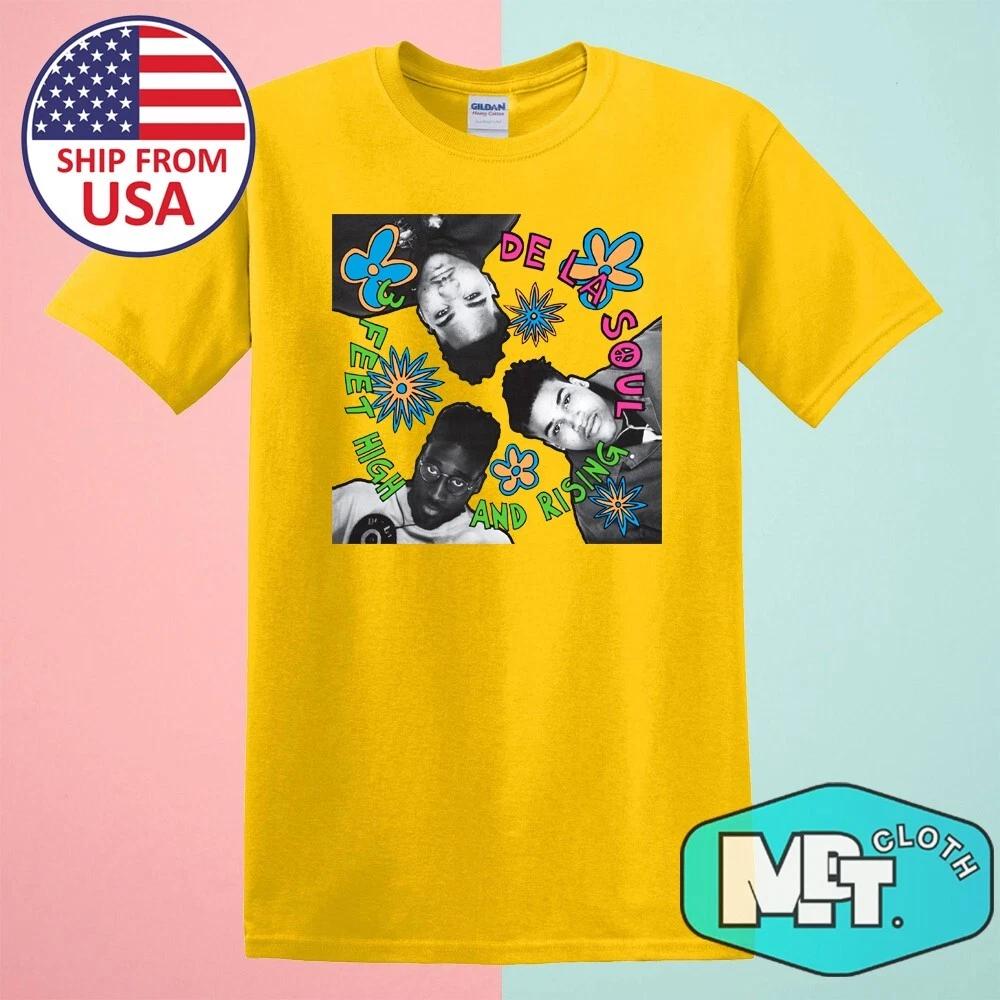 De La Soul Feet High And Rising Men s Yellow Size S-5XL XL