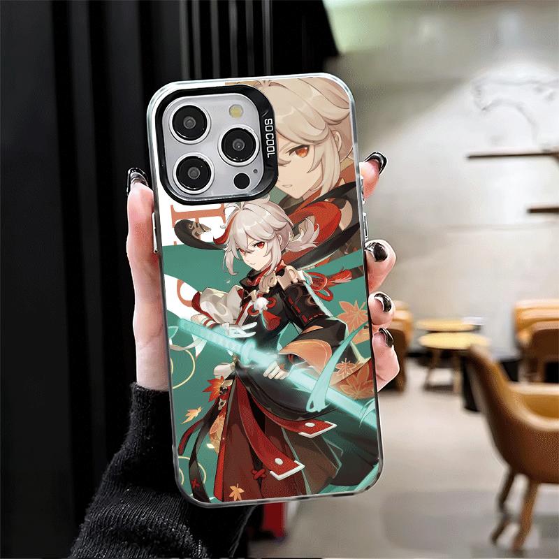 Genshin Impact Anime Soft Phone Case for iPhone 15 16 17 Pro Max 17Air 16E 14 Plus 13 12 Mini Shockproof Cover Back Shell