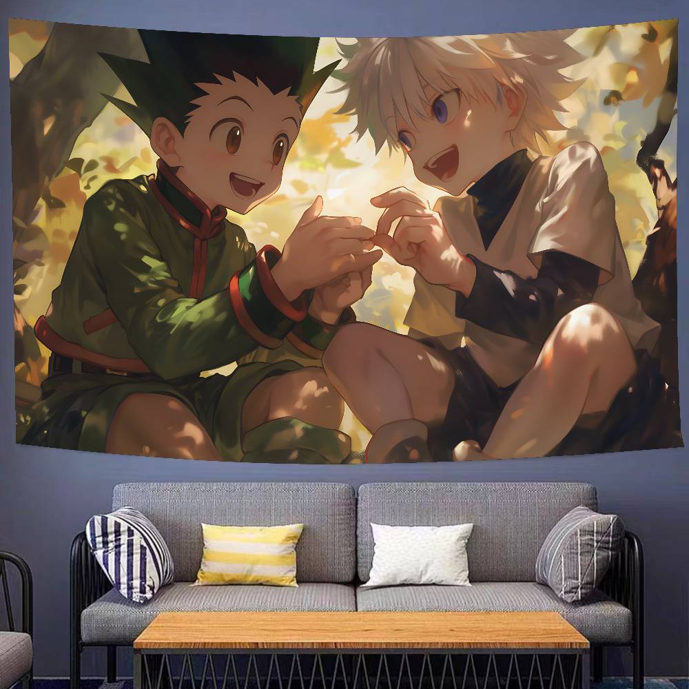 Hunter X Hunter Cartoon Tapestry Bohemian Wall Tapestries Mandala Wall Hanging Sheets