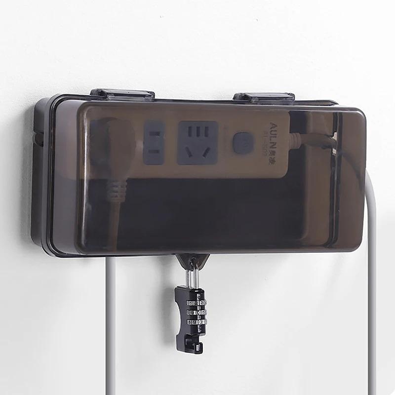 1 Pz Scatola Impermeabile per Gestione Cavi Elettrici da Esterno Scatola per Spine Antipioggia Resistente agli Agenti Atmosferici per Pannello di Cablaggio