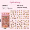 Capybara Cute Waterproof Stickers for Kids - Ins Style Collage & DIY Journal Decoration