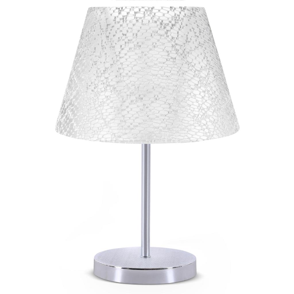 

ArtGift Elva Chrome Leg Абажур Кремовый Кружевной