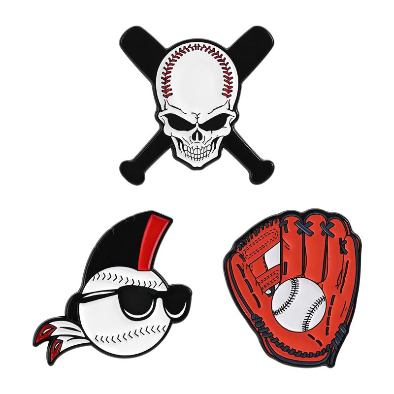 Xiaomi 2-7pcs/set Back To Future Retro Time Machine Enamel Pins Rock Band Punk Skull Cross Anime Game Dog Brooch Bag Badge Jewelry Gift
