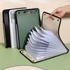 PP Material 13 Pocket File Folders Briefcases A4 File Storage Bag A4 Vertical Folder  Office