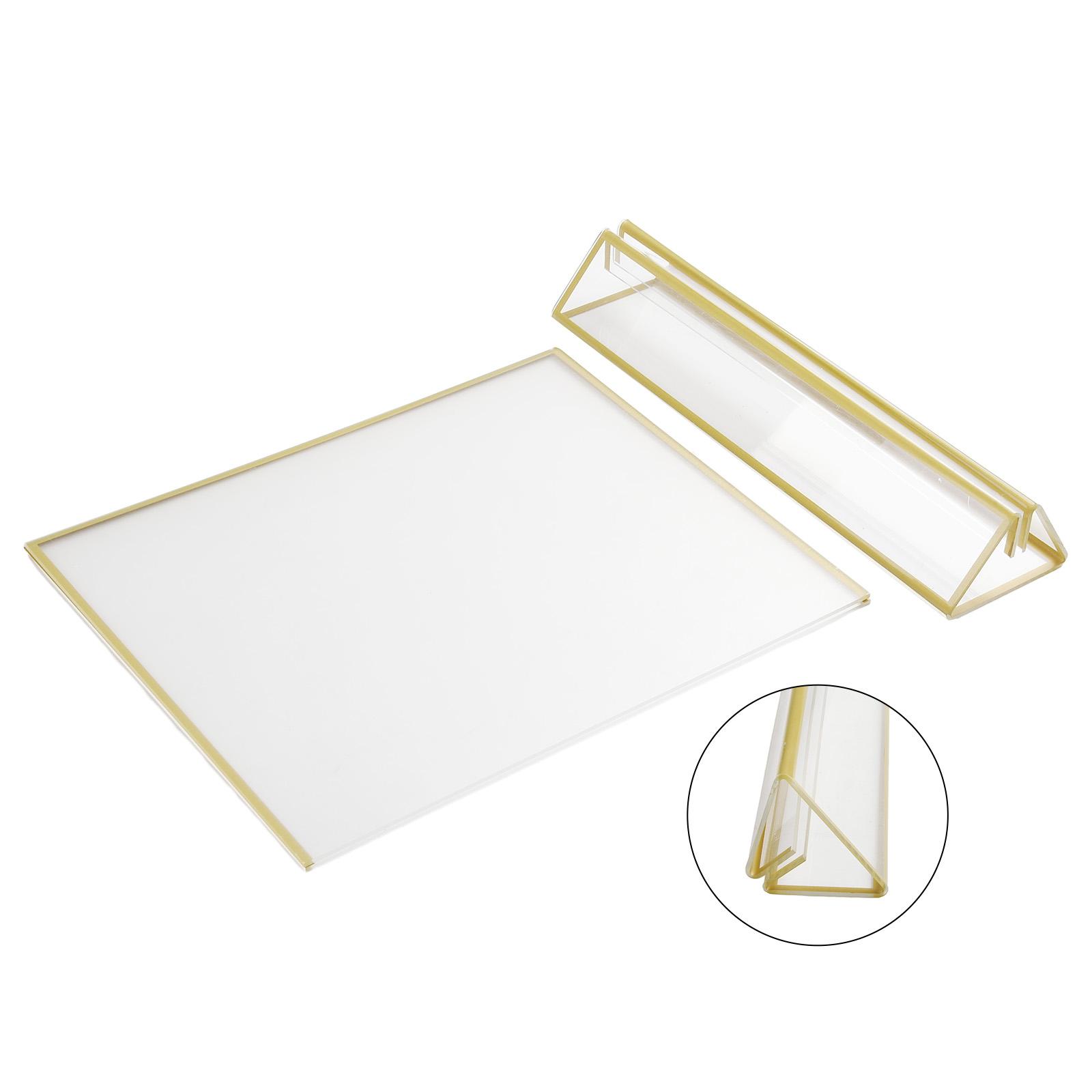 

Демонстрационный стенд акриловый двухсторонний знак прозрачный 15*21cm horizontal