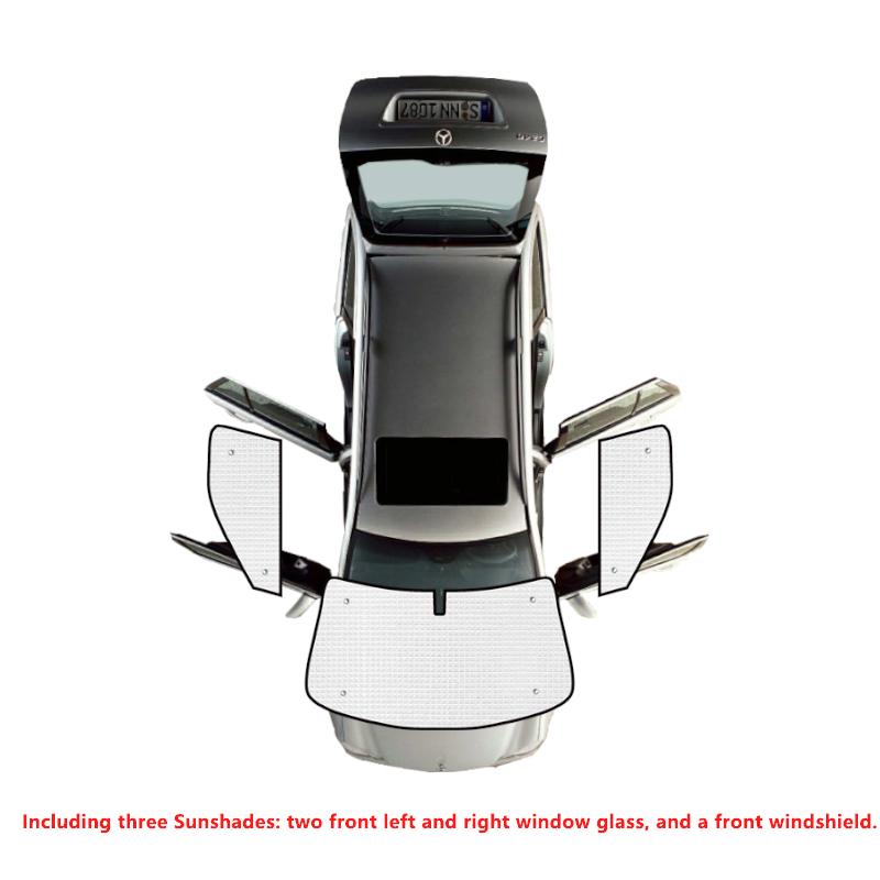 For Mitsubishi Eclipse Cross GK GL YA 2018 Car Full Coverage Sunshade Anti-UV Accessories Window Visor