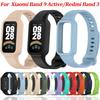 Silicone Original Strap for Xiaomi Band 9 Active Replacement Integrated wristband for Redmi Band 3 Smart Watch Bracelet Correa