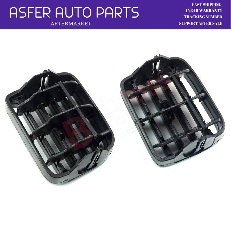 Air Intake Grille Diffuser Set Black 7702258279 7702258280 for Renault Clio Symbol MK2 MK1 MK2 Thalia