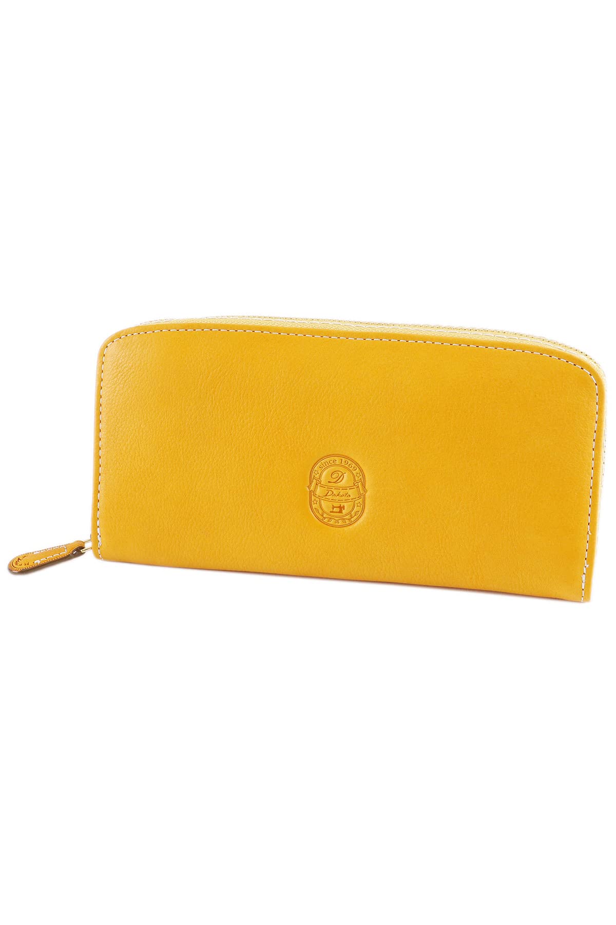 

Long Wallet Round Zipper Mustard [Dakota] Women s DA-30182-53 гірчичний