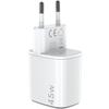 GaN USB Charger 2 X USB-C PD 45W
