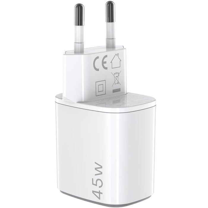 Chargeur USB GaN 2 X USB-C PD 45W