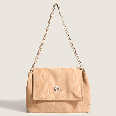 Autumn Women's Bag Texture Niche Design Chain Tote Bag Commuting Versatile Underarm Bag