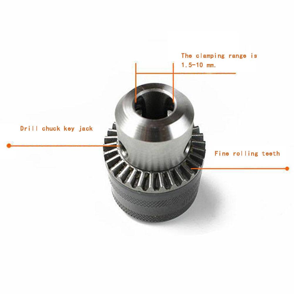 Electric Drill Chuck Angle Grinder Drill Chuck with Key Lathe Accessories Electric Drill Chuck Angle Grinder Drill Chuck with Key Lathe Accessories