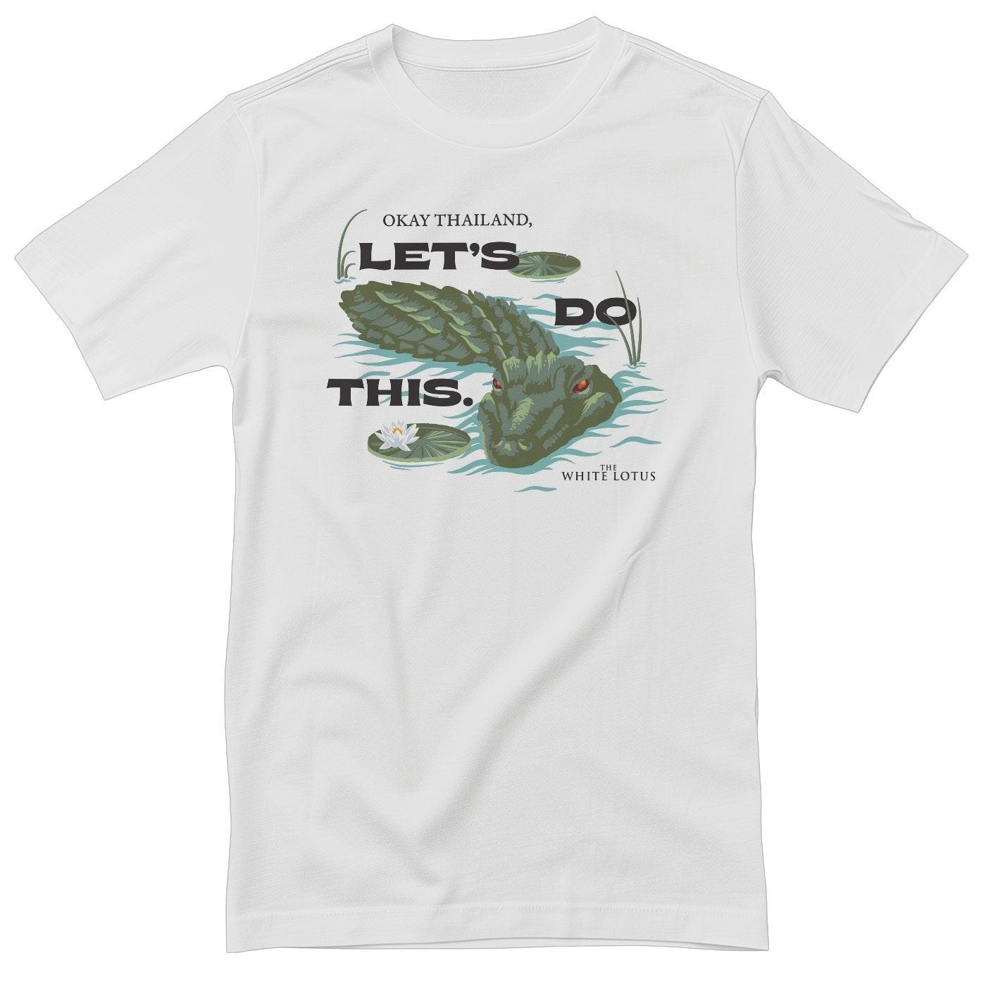 Licence Officielle The White Lotus Okay Thailand Let s Do This T-Shirt L