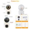 SIM Card 4G Camera Indoor Dual Lens Mini IP Camera 2K 4MP WIFI Wireless Security Night Vision Camara Video Surveillance V380 Pro