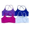 Lulu Shockproof Nude Fitness Bra: Quick-Dry Outdoor Running Sports Top for Women