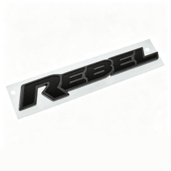 3D REBEL Emblem for Dodge - Rear Trunk Car Sticker