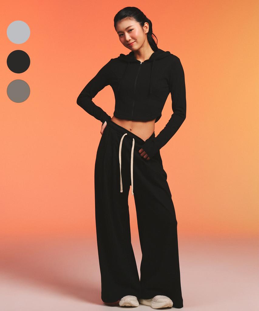 Musinsa Standard Sports Cotton Mesh Maxi-Wide Pants For Women (3 Colors)