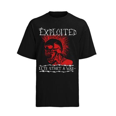 Retro THE EXPLOITED Band 70s 80s 90s Konzert Herren T-Shirt