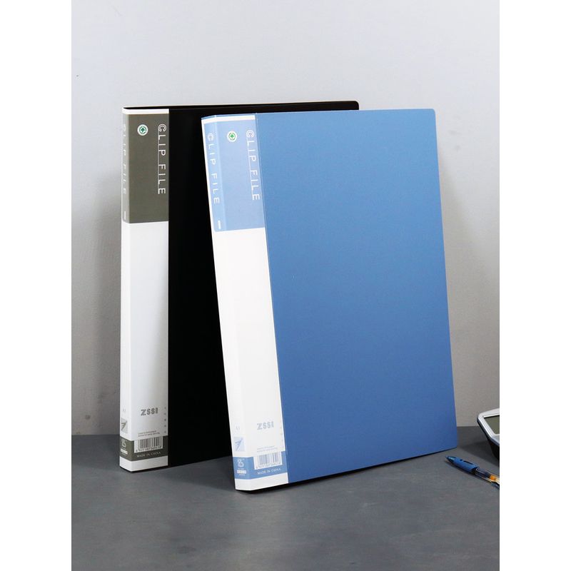 A3 Folder Single Clip Metal Power Clip 8K Drawing Paper Manuscript Folder 8 Open Art Works Storage Clip Info Booklet