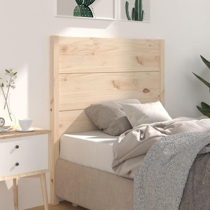 VidaXL Headboard 96x4x100 Cm Solid Pine Wood 818700