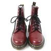 Excellent Dr.Martens Boots SMOOTH 1460 8 Holes Cherry Red Leather Women Used
