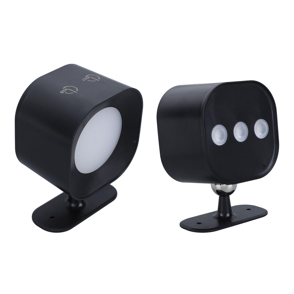 UP Down LED Wall Sconce 360° Rotation Rechargeable Battery Operated Remote Touch Control Adjustable