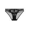 Victoria's Secret Sheer Mesh Floral Embroidered Bikini Briefs