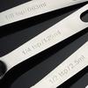 Stainless Steel Measuring Spoon Set with Scale Accurate Dosage Measuring Spoon Dishwasher Safe Kitchen Gadget for Coffee Milk Powder Spices