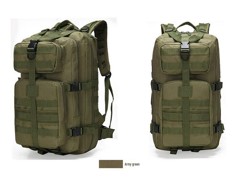 Spot 3P Assault Tactical Backpack: Waterproof Camouflage for Outdoor, Military, and Mountaineering - 35L Medium Size.