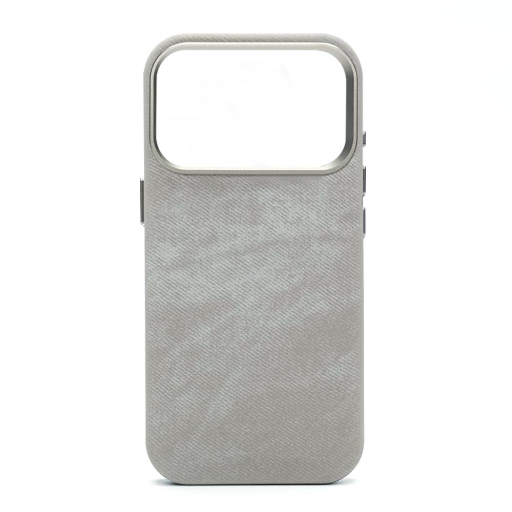Luxury Fiber Leather Shockproof Case For iPhone 17 Pro Max 16 15 14 Plus 13 12 For MagSafe Magnetic Wireless Charging Back Cover
