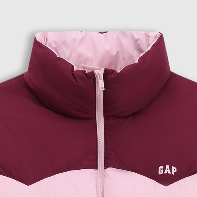 Gap Women's Color Block Stand Collar Down Jacket