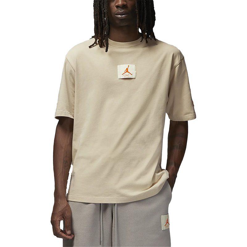 Jordan T Shirt Men's Light Khaki DV7001-206