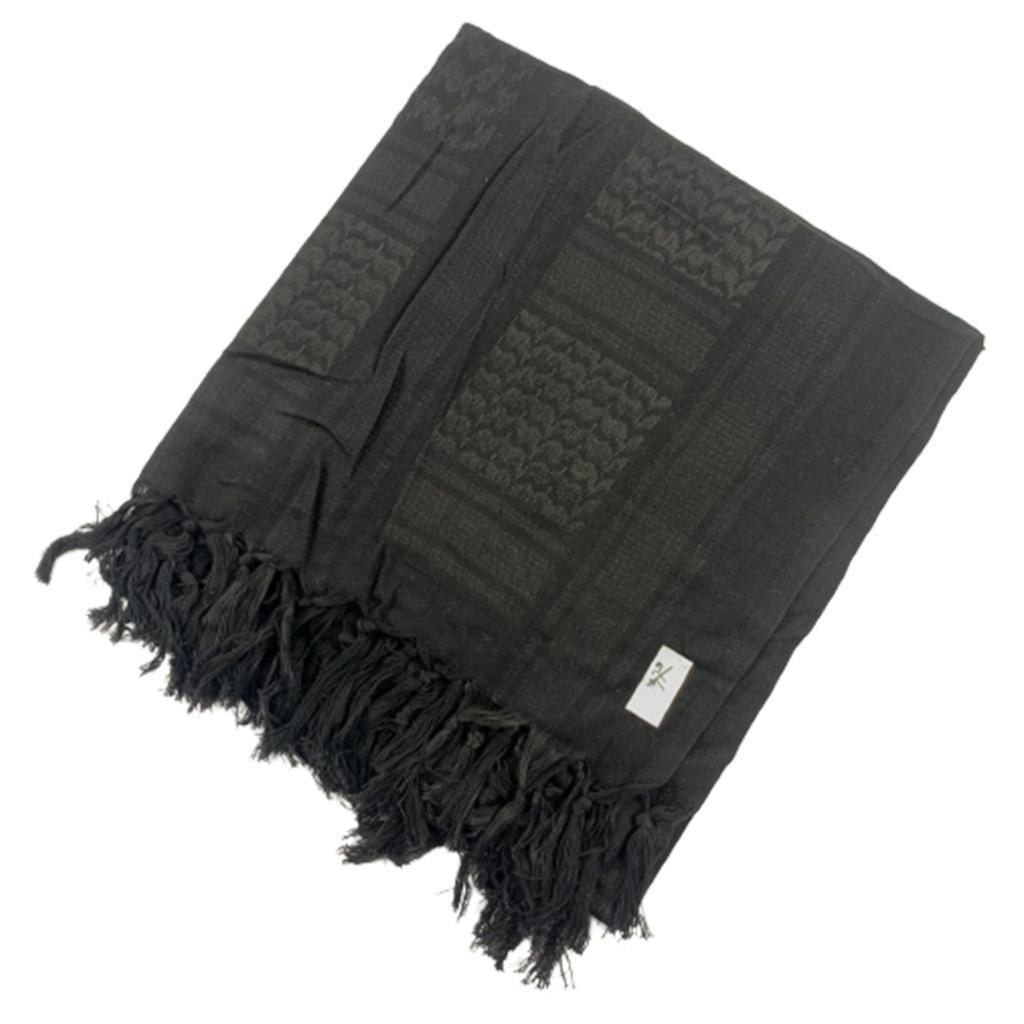 Stylish Shemagh Scarf Arab Headscarf for Men Women Muslim Lightweight Arabian Dubai Headwrap Ethnic Desert Neck Scarf