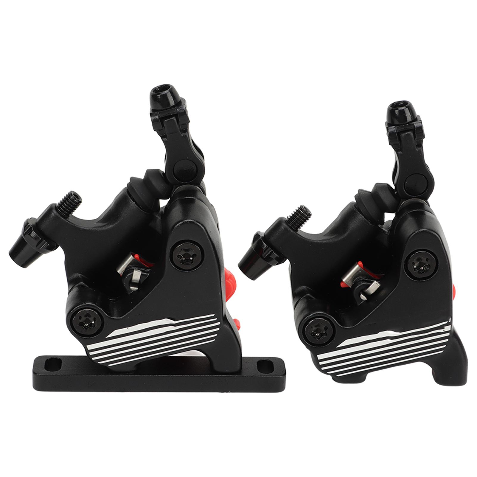 Велосипедный гидравлический дисковый тормоз Алюминиевый сплав Шоссейный Тросовый Передний Задний Тормозной Суппорт для диска 140 мм