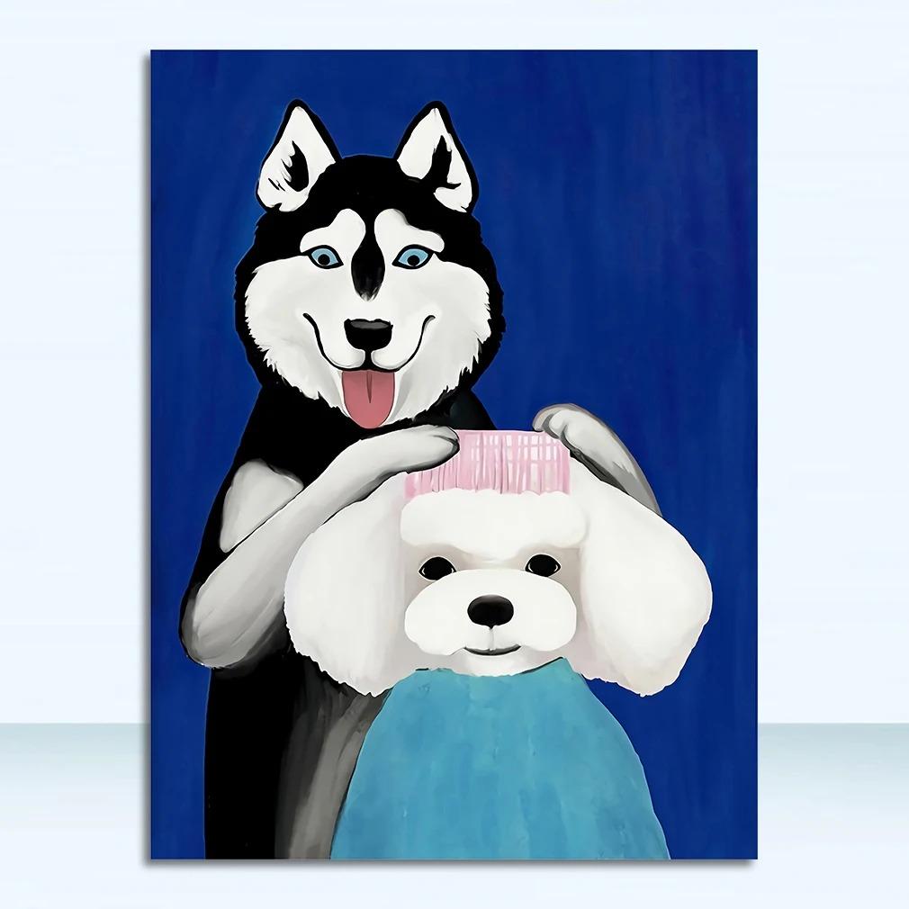 Wall Art Pictures For Living Room Kid's Bedroom Nursery Cuadros Home Decor Cartoon Cat Posters And Prints Canvas Oil Painting