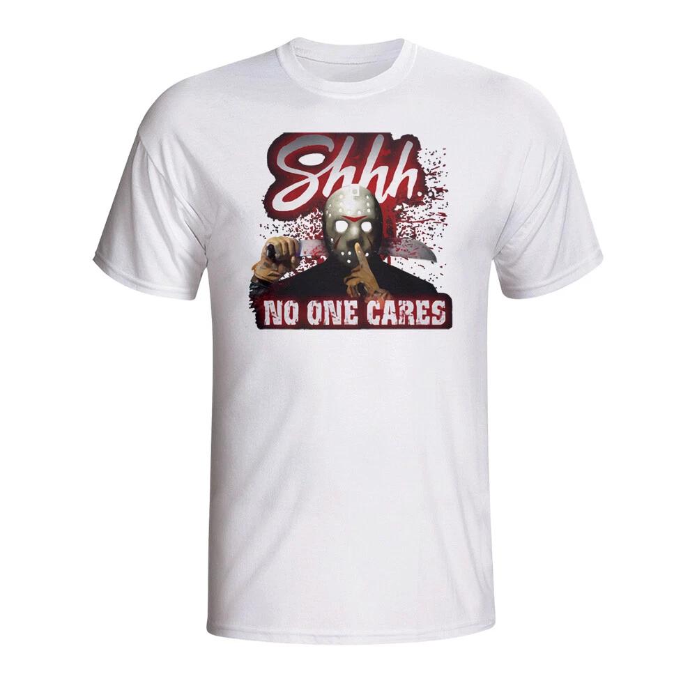 Halloween Special Shhh No One Cares Jason Mens T-Shirt M