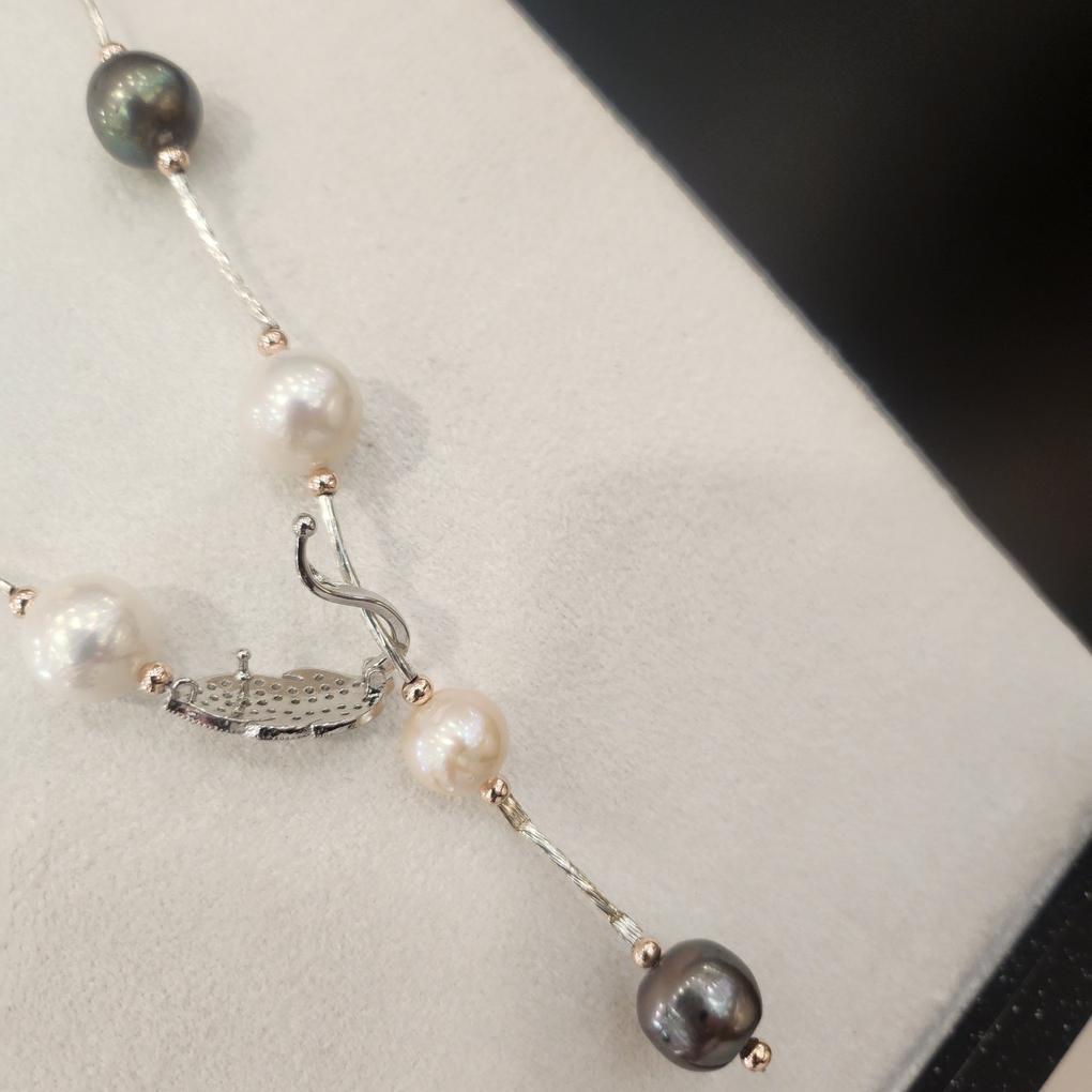 Atria Baroque Pearl Y-Shaped Long N Long-String Pearl Necklace JQNNEJJ0001WHF