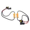 2PCS Load Resistor Adapter 50W 6 Ohm  H11 880 881 LED Metal for Turn Signals   Fog Light