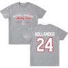 Vintage Heated Rivalry Shane Hollander 24 Printed Tshirts Commemorative Fashionable UnisexWomen Retro Unisex Oversized Loose Tees