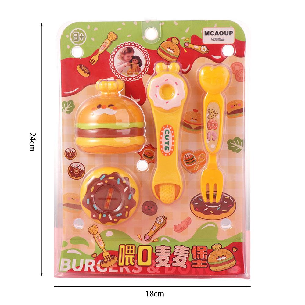 Nourriture Alimentation Pudding Jouet d'Alimentation Simulation Jeu de Rôle Hamburger Pudding Jouet Éducation Précoce Maison de Jeu Japonaise Jouets