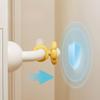 Pink Flower Design Silicone Door Handle Protector Anti Collision Soft Pad For Cabinet Wardrobe Drawer Protection KTY