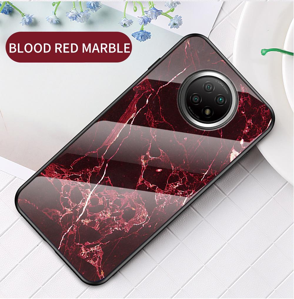 

Чехол для Xiaomi Redmi 9T 5 Plus 6 6A 6 Pro 7 7A 8 8A 9 9A 9C Note 9 Pro 9s 9T, чехол из мраморного закаленного стекла, задняя крышка For Xiaomi Redmi Note 9T