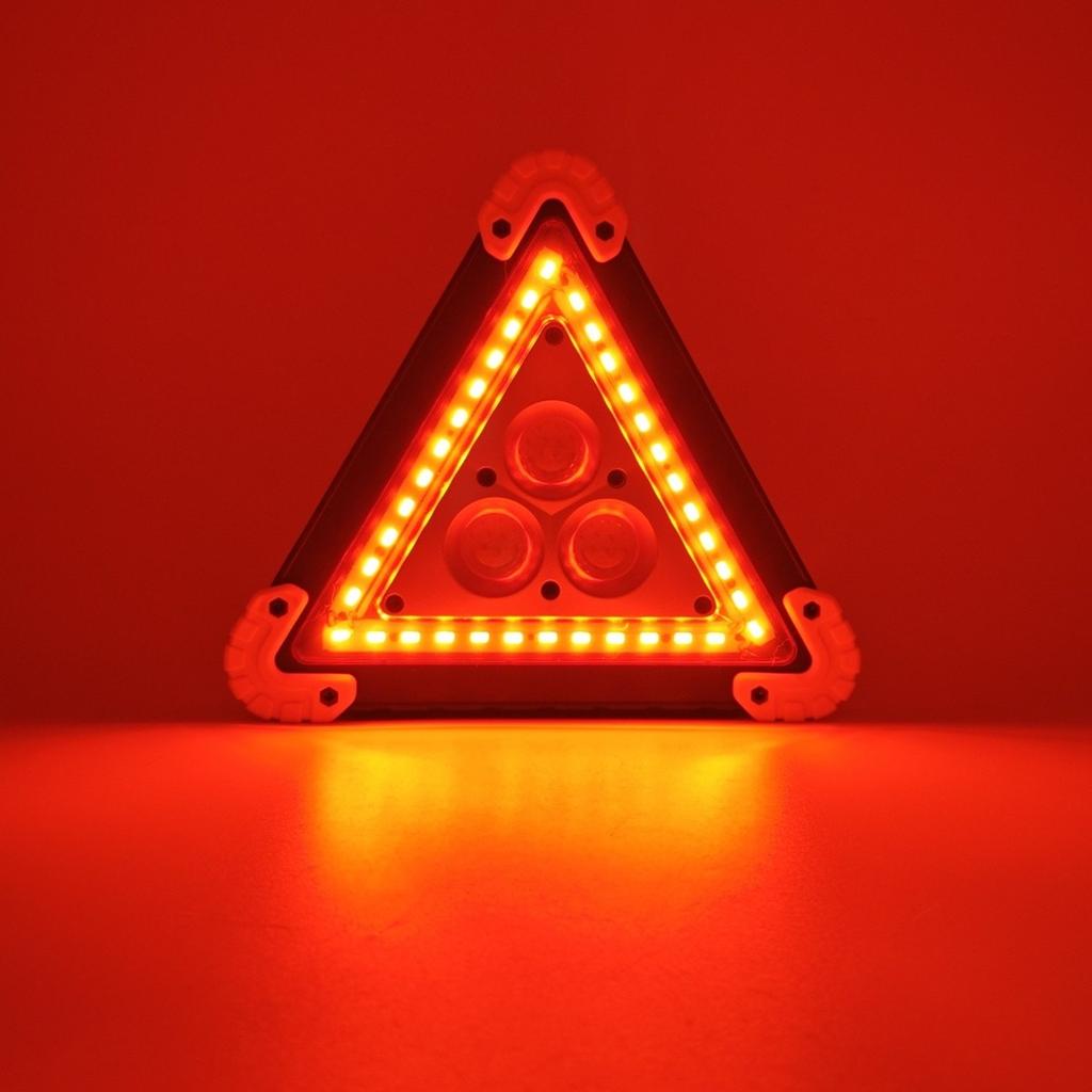 Trójkąt ostrzegawczy LED, latarka, PowerBank + akumulatory Off-Road