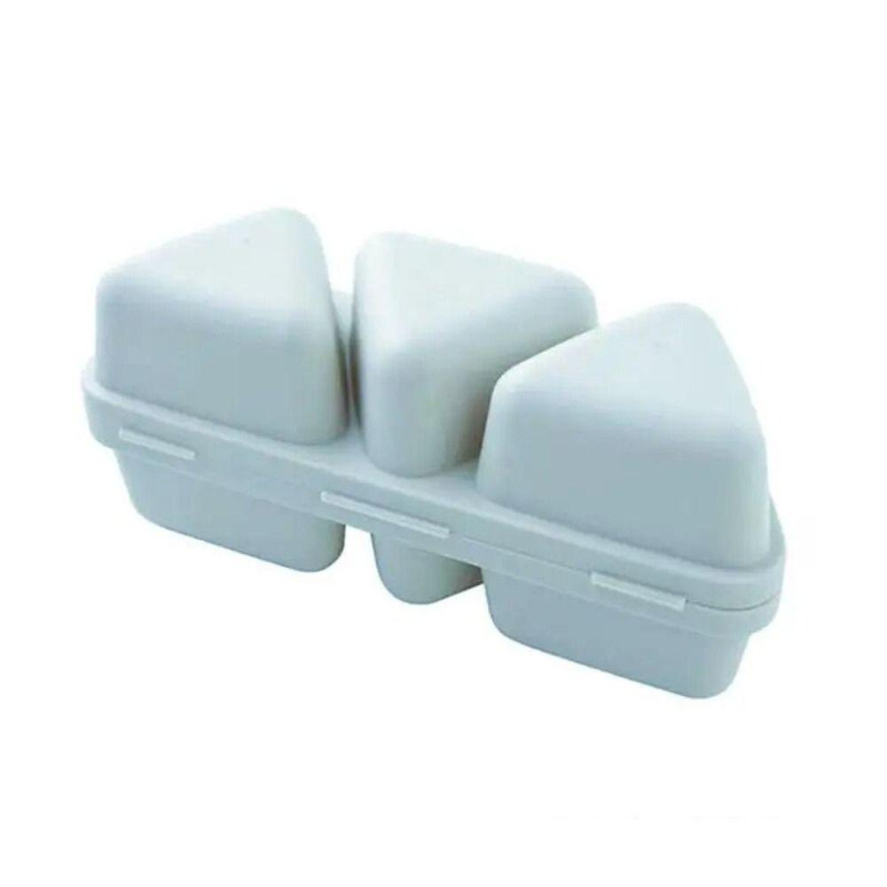 Non-stick 6 Cavity Triangle Sushi Mold BPA Free Rice Ball Mould Lunch Box Onigiri Mold  DIY