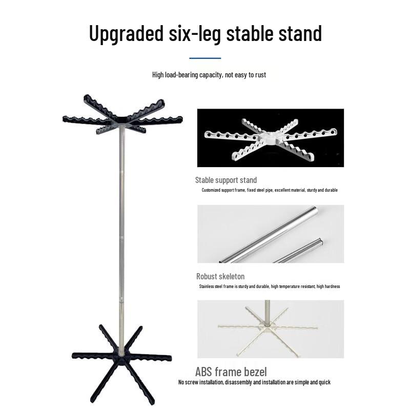 Compact Folding Clothes Dryer for Dorms, Baby, and Small Spaces