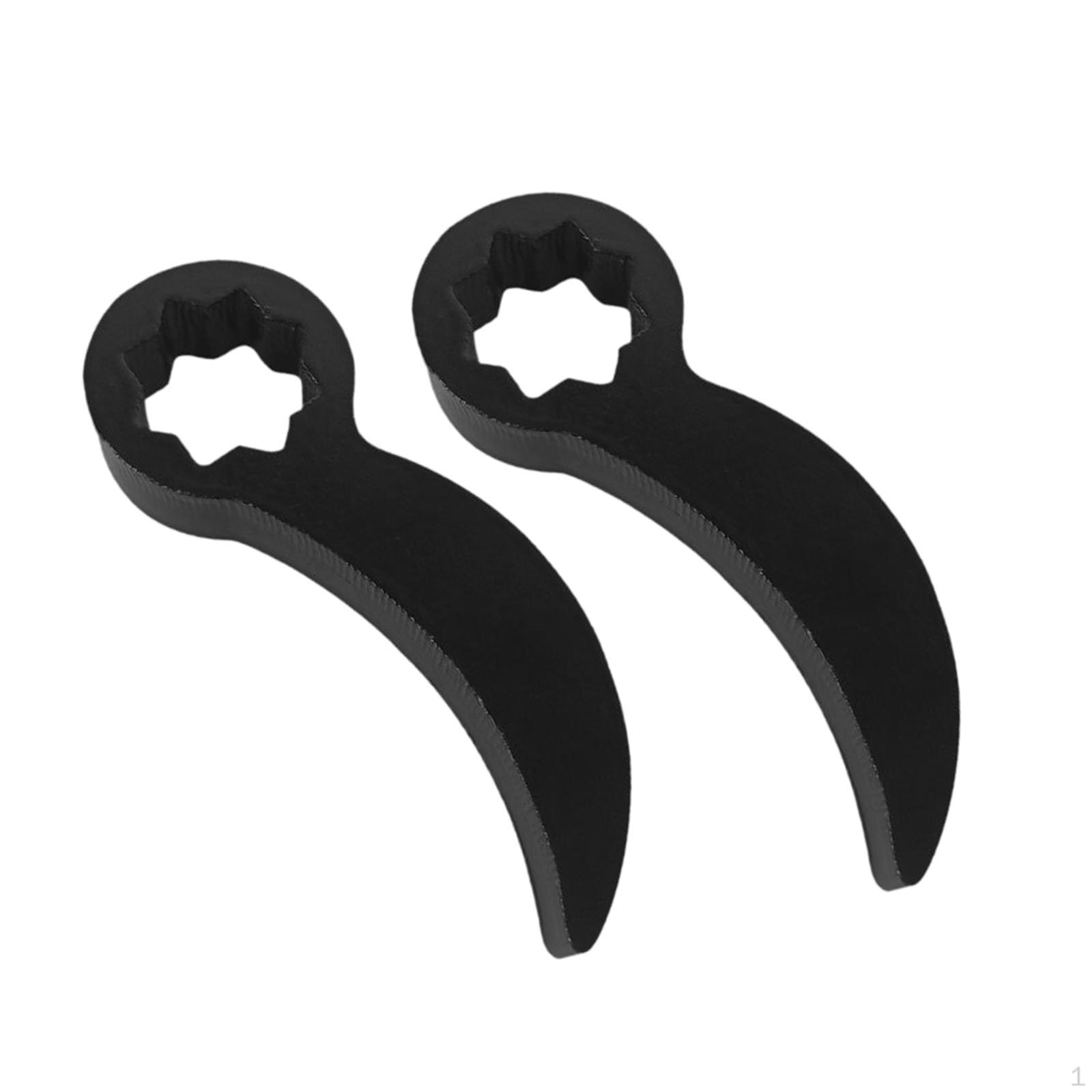 

2 Adapter Bits for Wrench, Wear-resistant Half-shaft Removal Tools Automotive Repair, 3/8 Plum Blossom Style